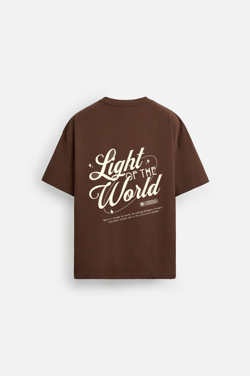 Soul Signal – Earth Brown Oversized Tee