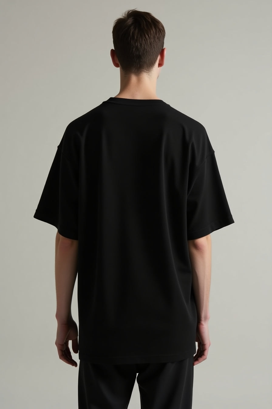 Limitless Drive – Black Oversized Tee